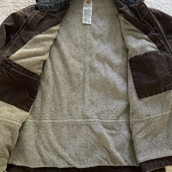 Vintage Carhartt quilted lined, insulated, overalls with jacket. - Picture 9 of 15